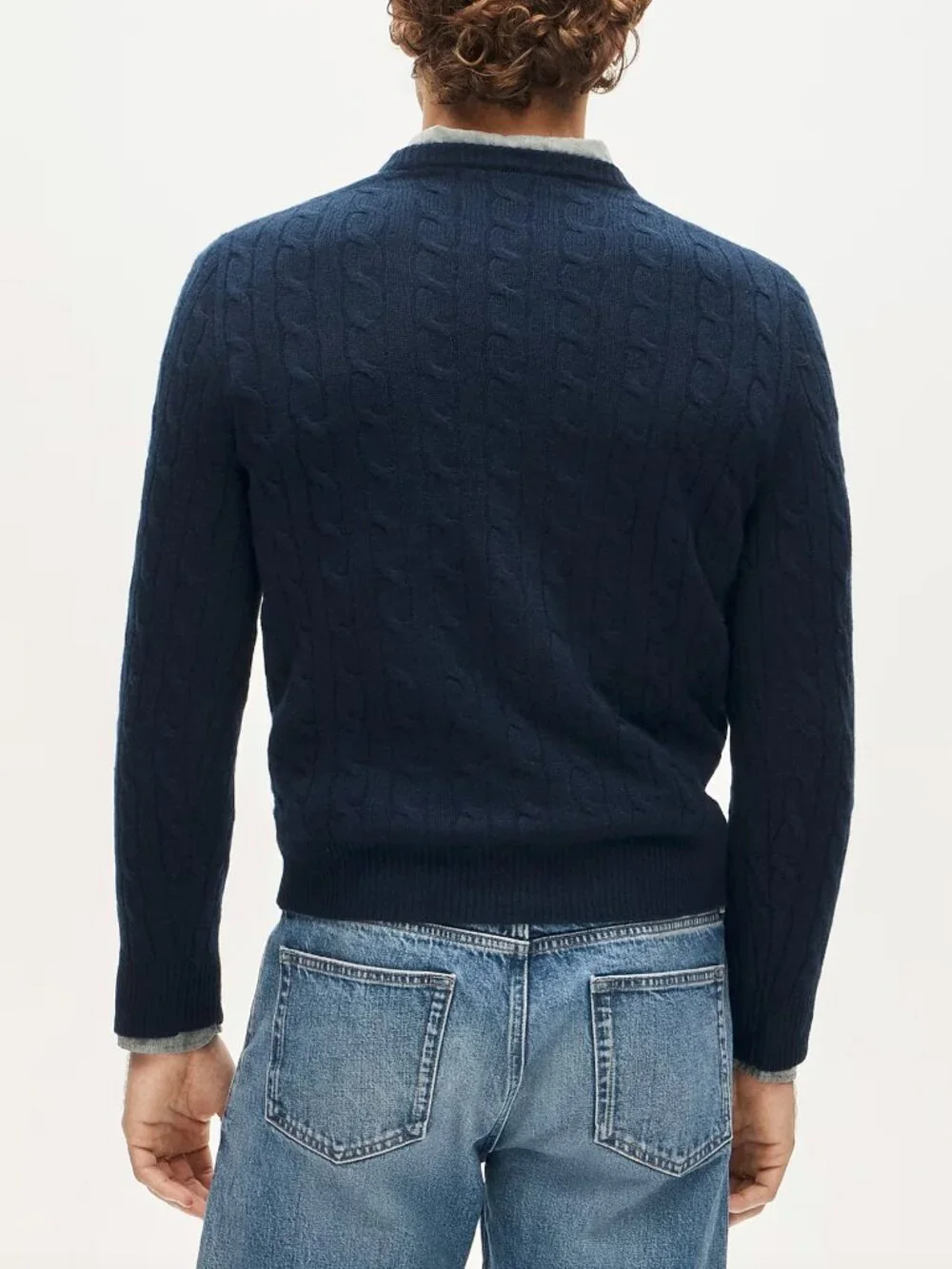 J Crew Cashmere Cable-Knit Sweater